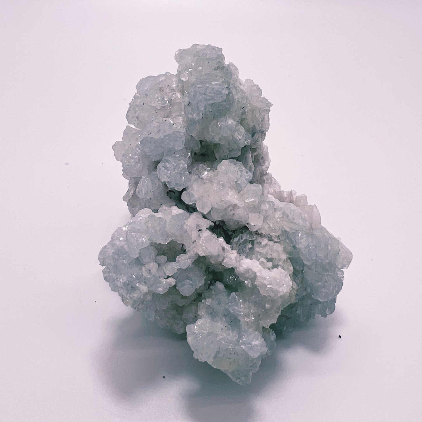 Blue Aragonite cluster  3¼" x 2½"