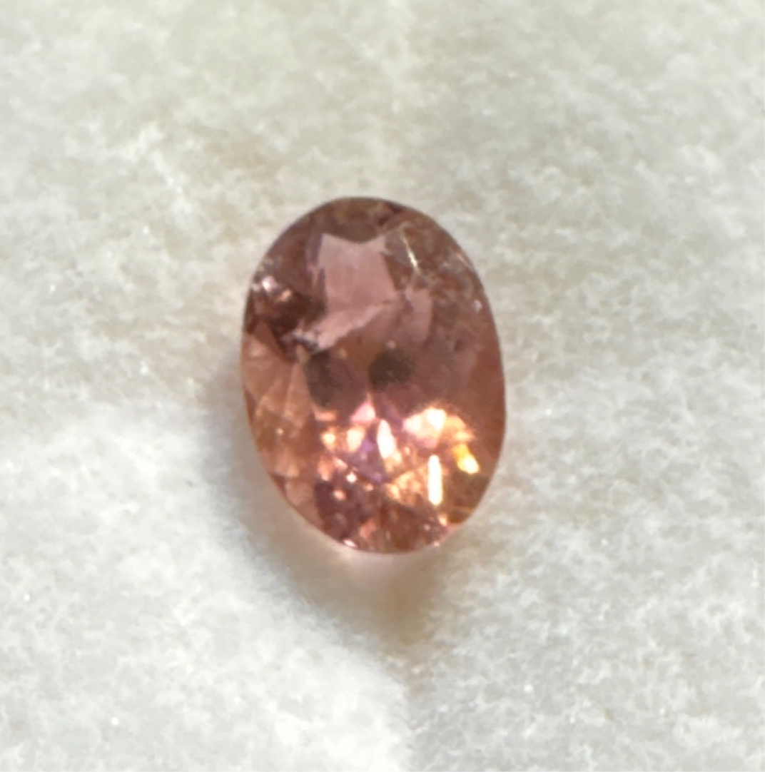 Faceted : Pink Tourmaline, 8mmx5mm