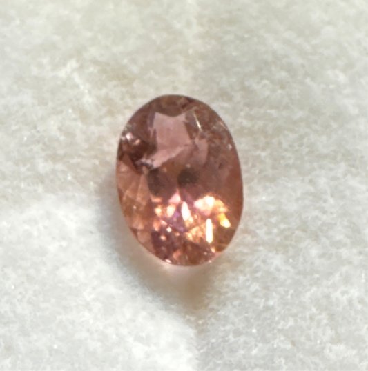 Faceted : Pink Tourmaline, 8mmx5mm