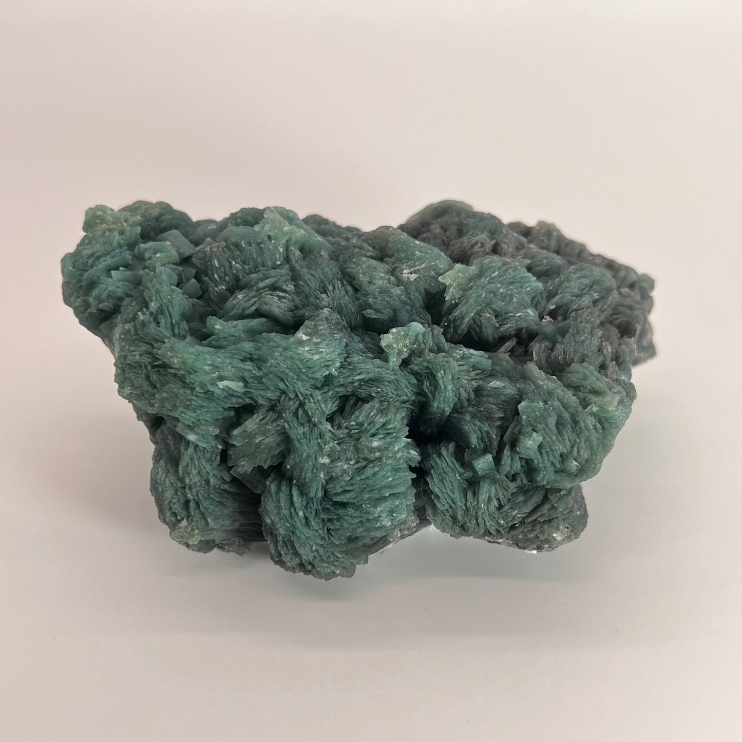 Forest Green Heulandite Cluster, 3¼" x 2½"