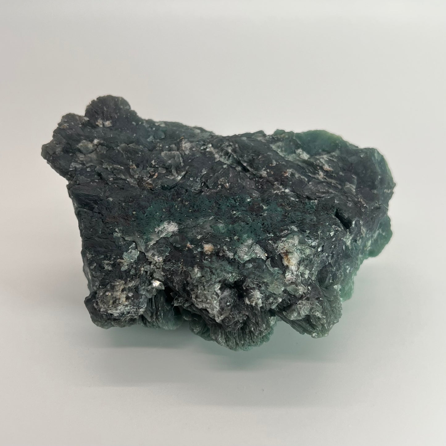 Forest Green Heulandite Cluster, 3¼" x 2½"