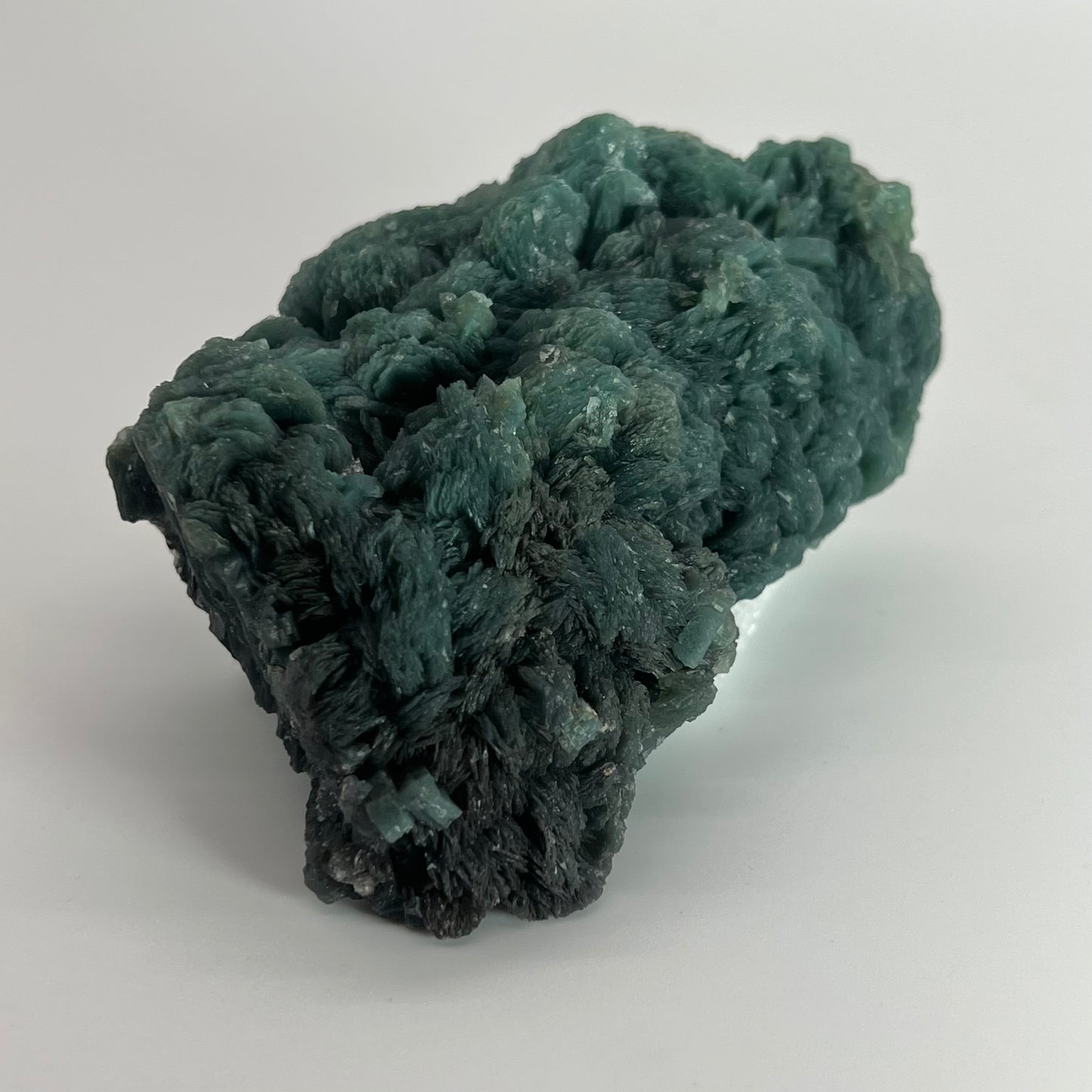 Forest Green Heulandite Cluster, 3¼" x 2½"