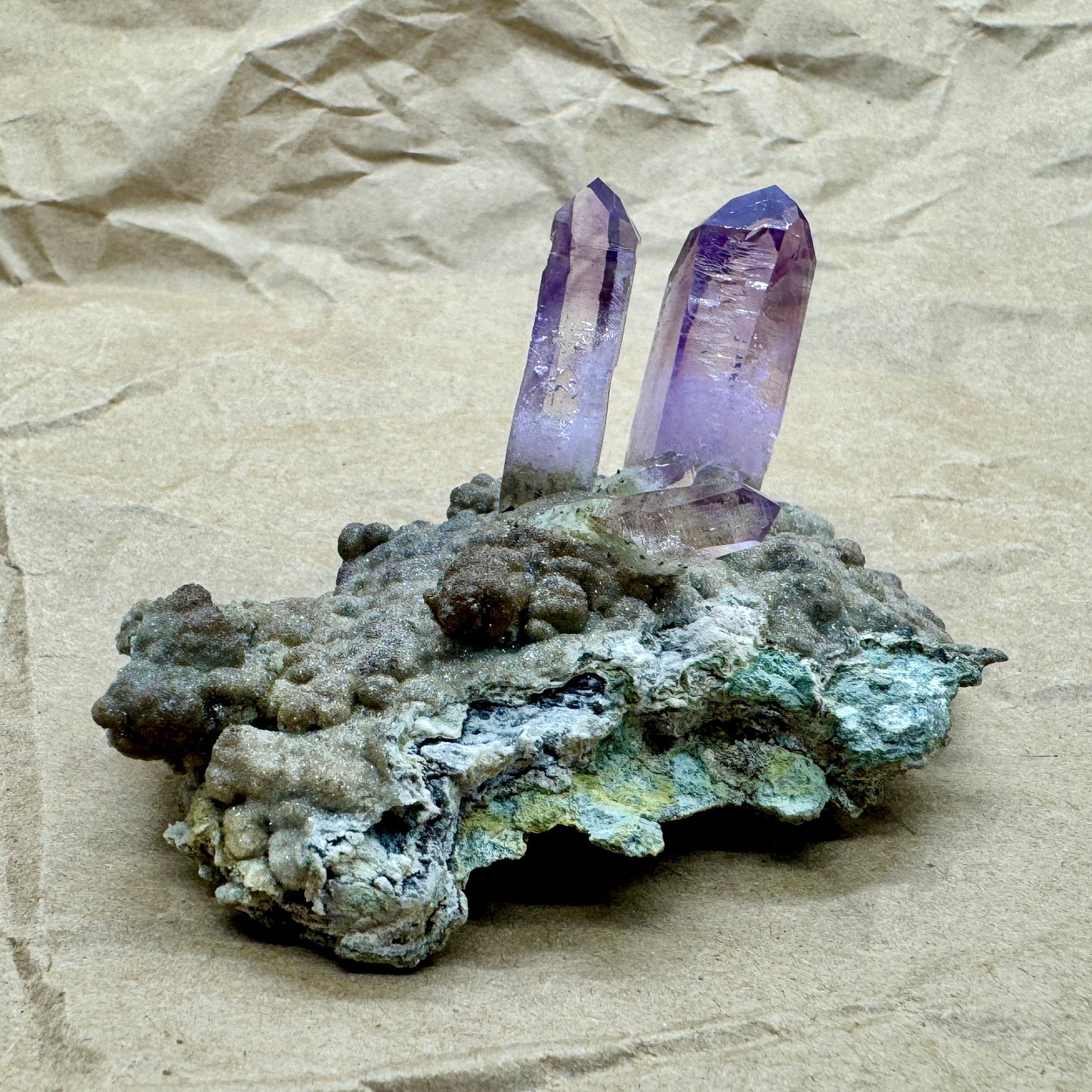Cluster : Veracruz Amethyst, 3" x 2½" x 2"