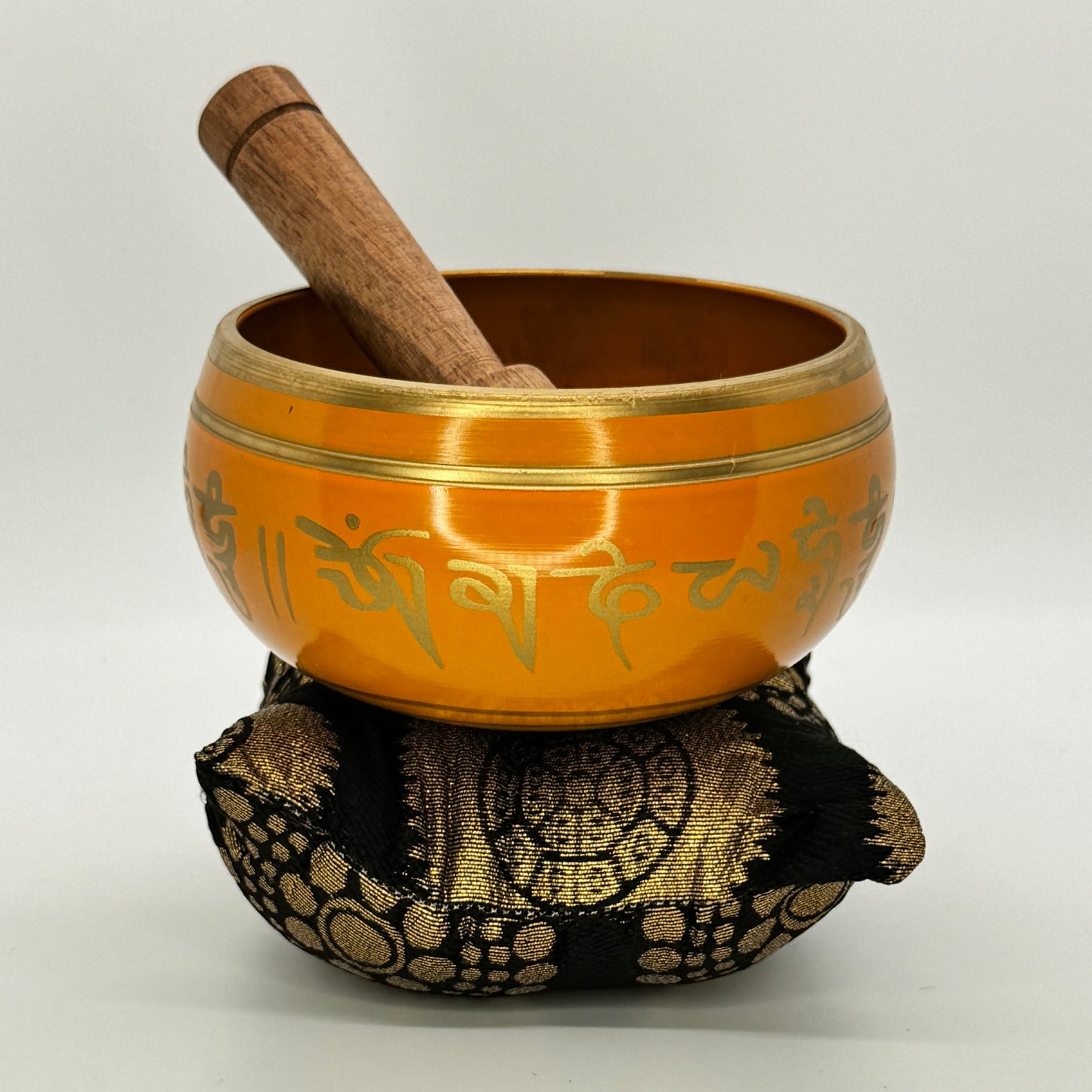 Singing Bowl, Pale Orange