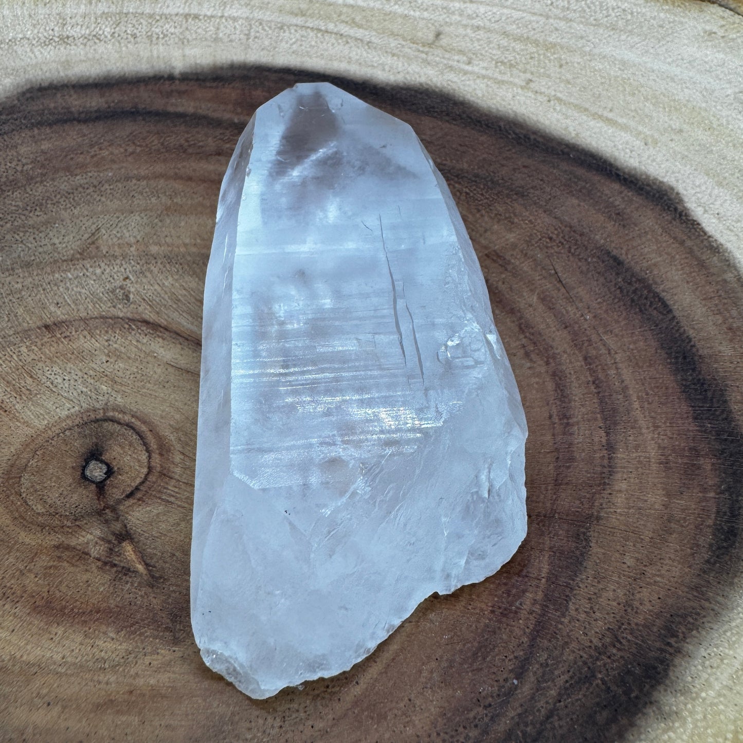 Clear Lemurian Record Keeper Quartz Point