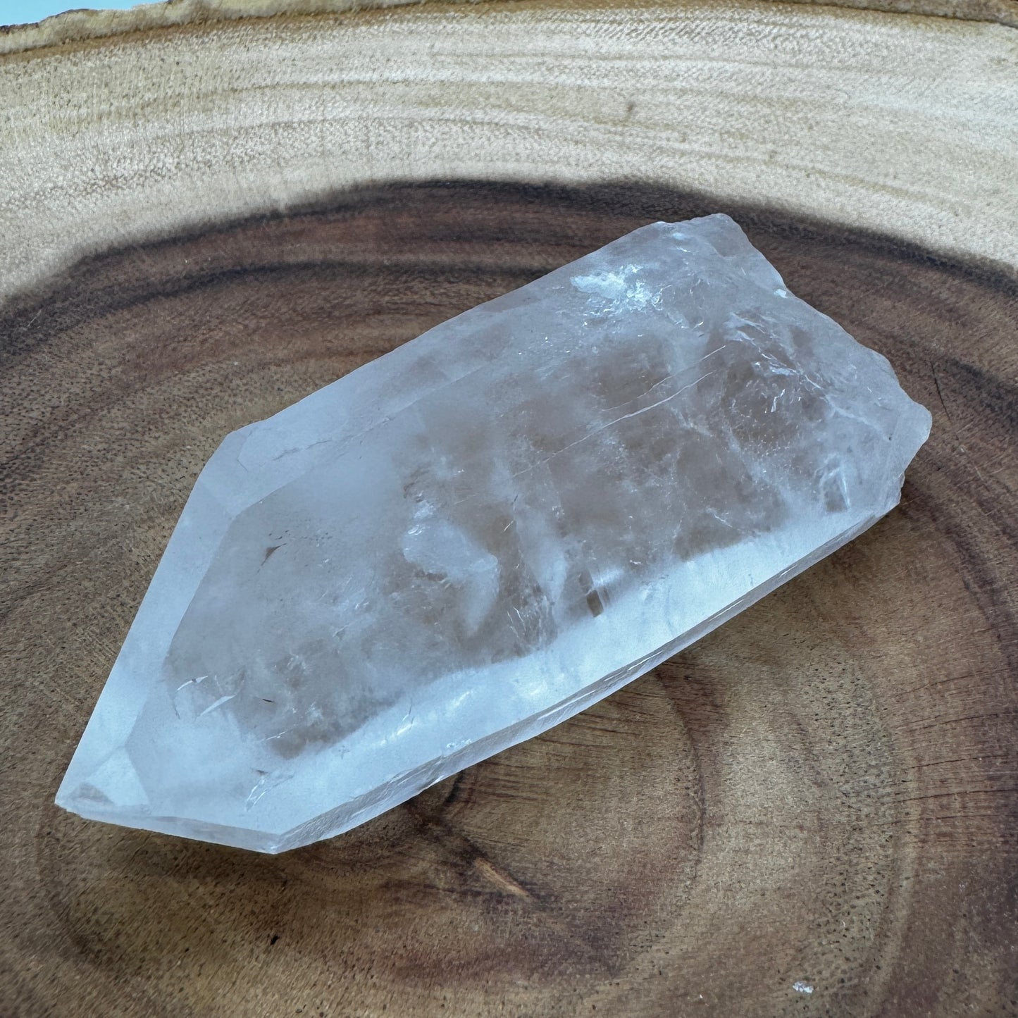 Clear Lemurian Record Keeper Quartz Point