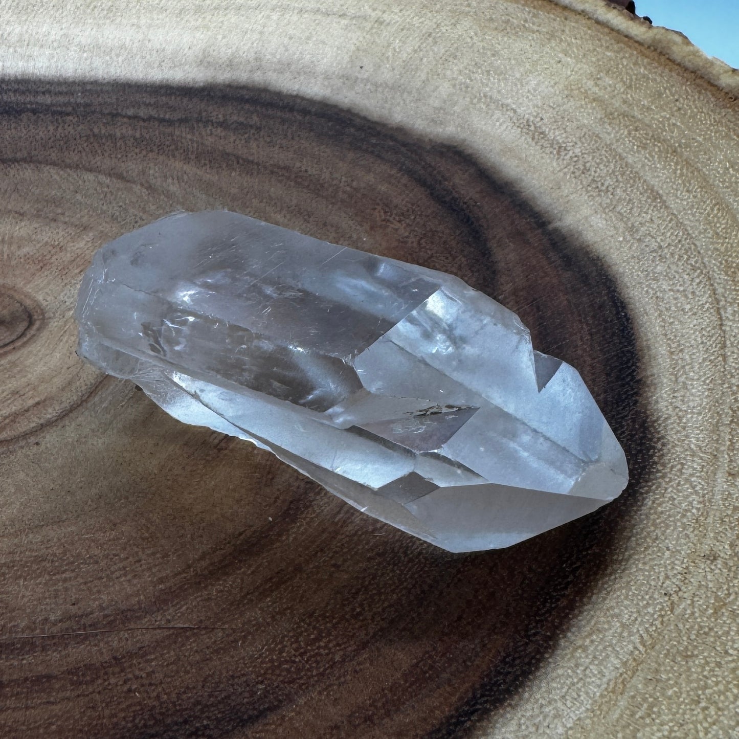 Clear Lemurian Record Keeper Quartz Point