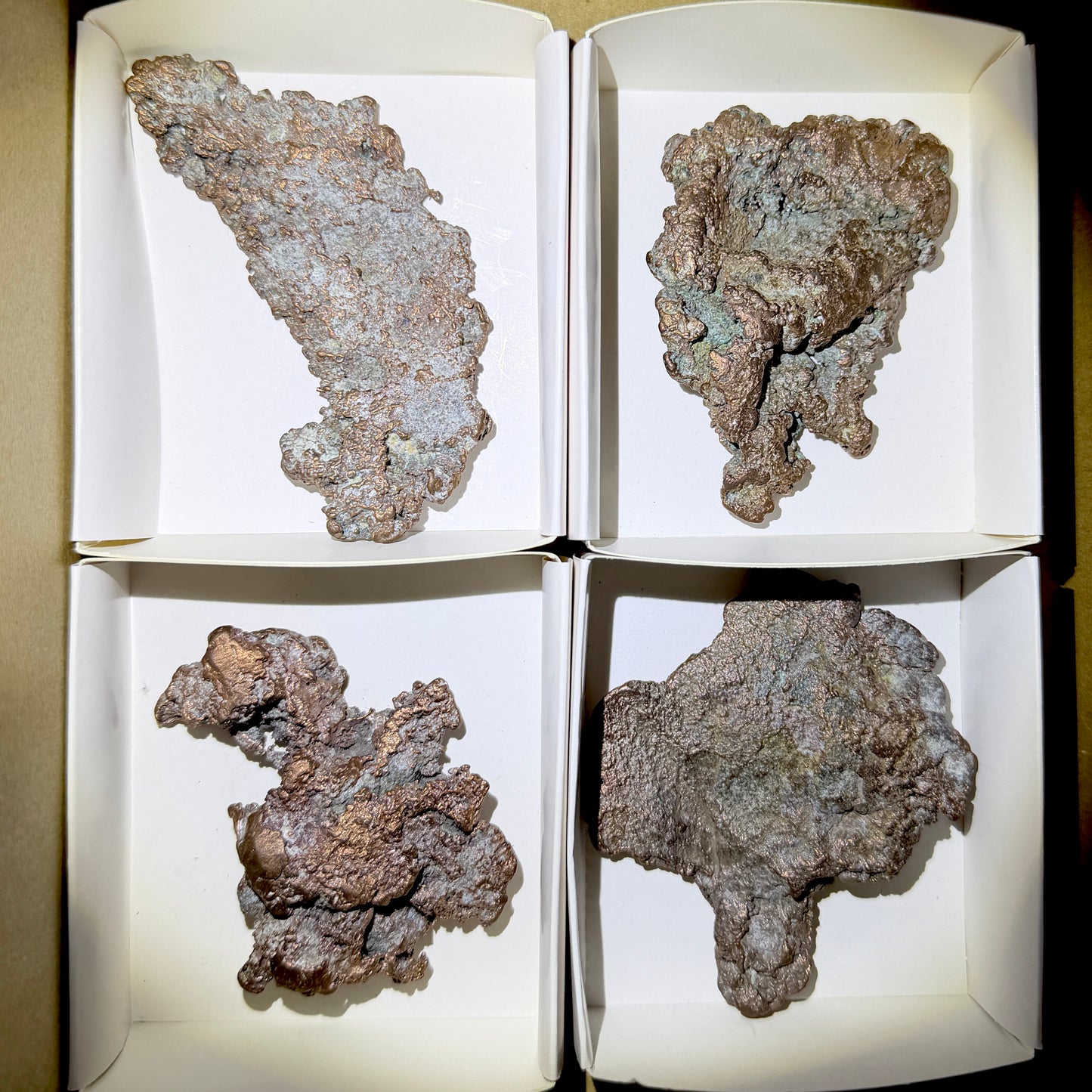 Bulk : Raw : Float Copper, 4 pieces