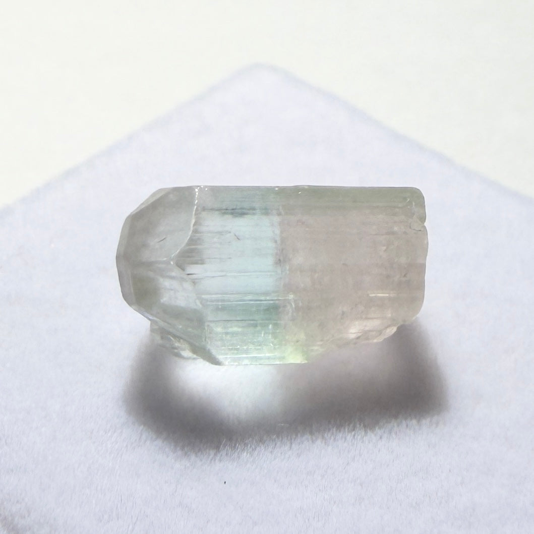 Crystals : Achroite Tourmaline, 1.42gms