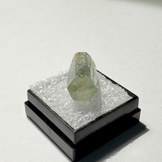 Crystal : Mounted : Natural Aquamarine, Shorl, Feldspar specimen from Namibia