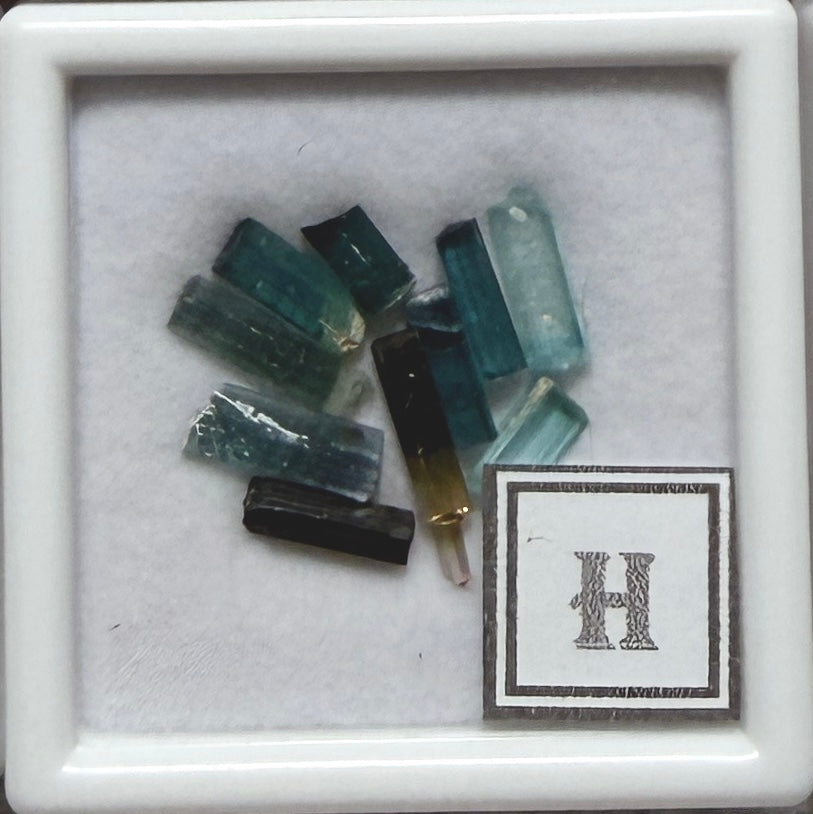 Crystals : Tourmalines Of The World, Display Boxes