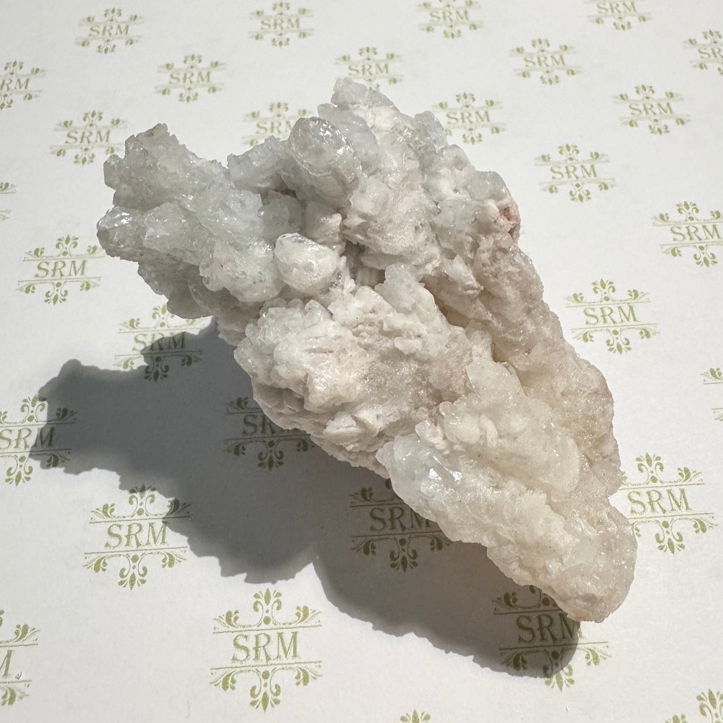 Cluster : Blue Aragonite, 4" x 2"