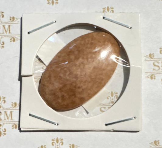 Cab : Feldspar, 38x24x5, 53ct