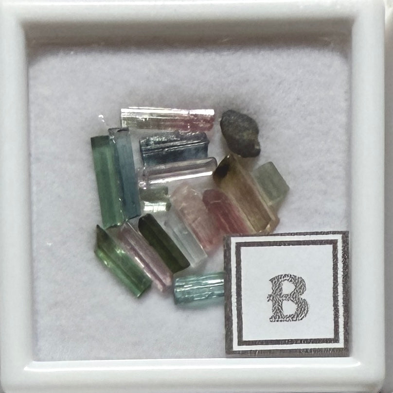 Crystals : Tourmalines Of The World, Display Boxes