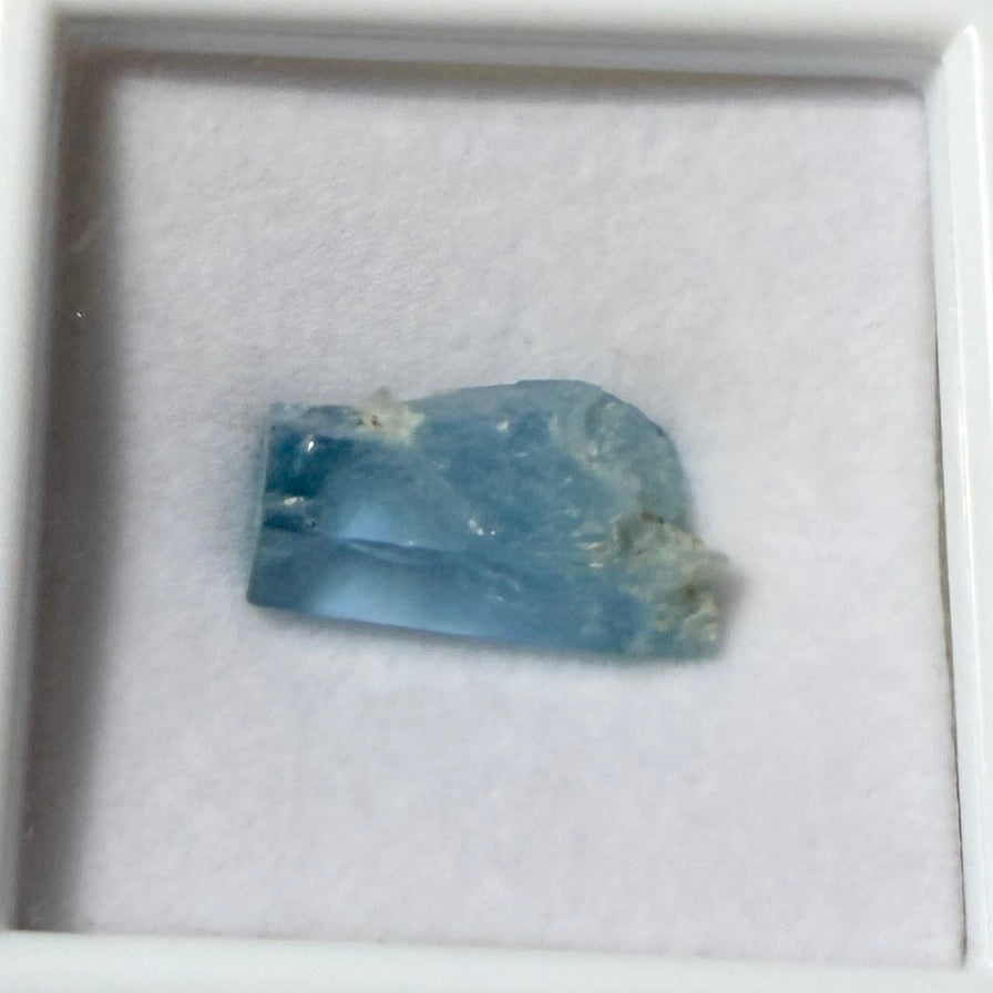 Crystals : Aquamarine, 2.2gm, Vietnam, in Display Box