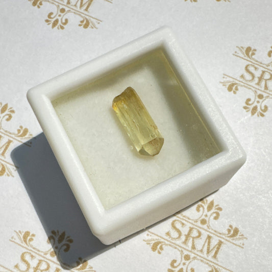 Crystal:  Fluorapatite, Durango Mexico