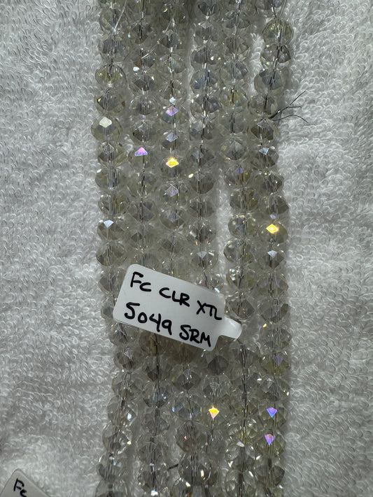 Beads : FC Clear Crystal : 8mm