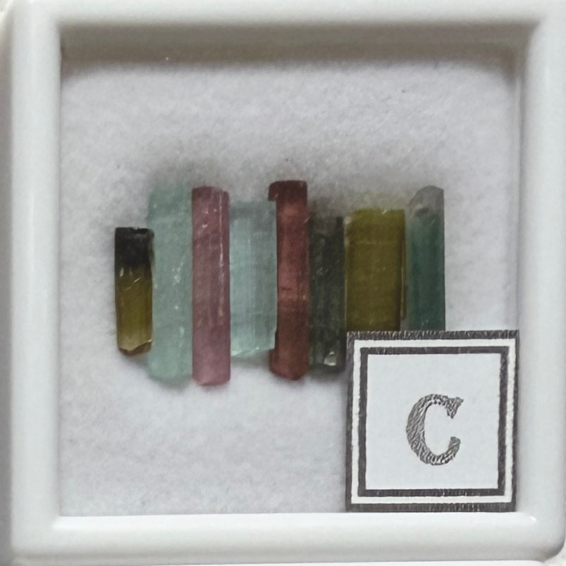 Crystals : Tourmalines Of The World, Display Boxes