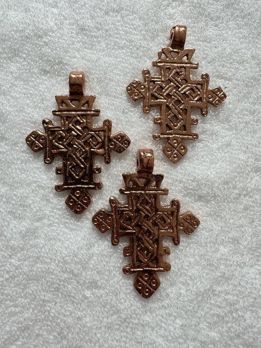 Pendant : Brass Nepal : 54mm