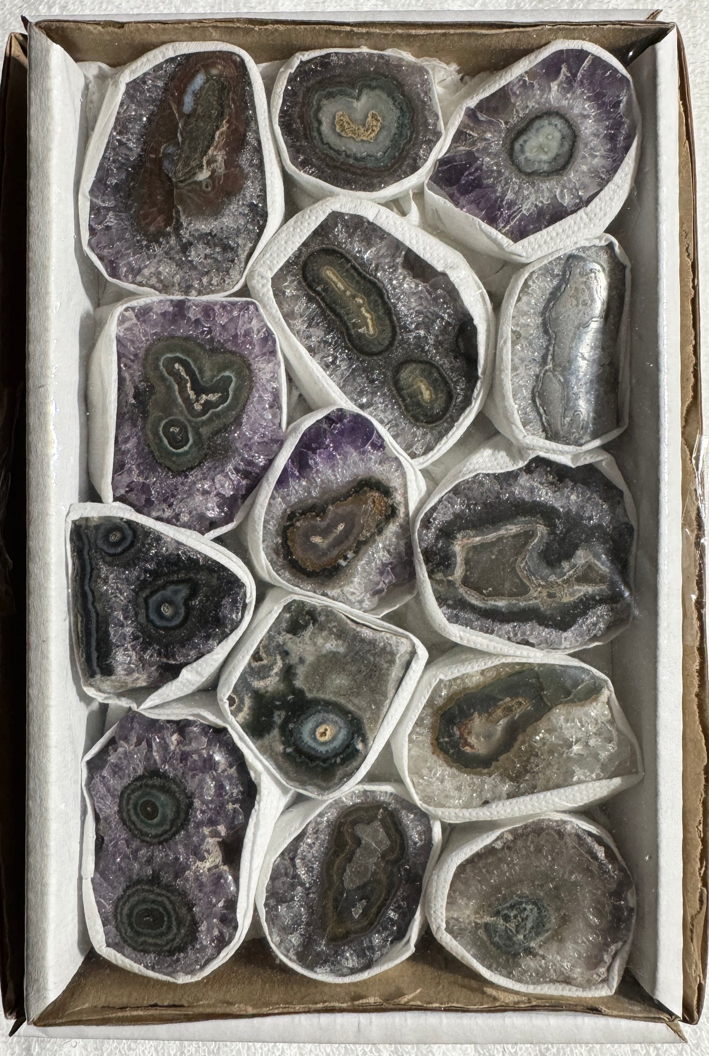 Bulk : Slice : Amethyst Stalactite Slices