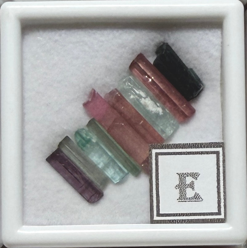 Crystals : Tourmalines Of The World, Display Boxes