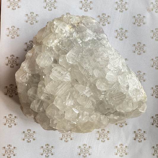 Cluster : Mangano Calcite on Amethyst, Pillow Structure, ~3 lbs