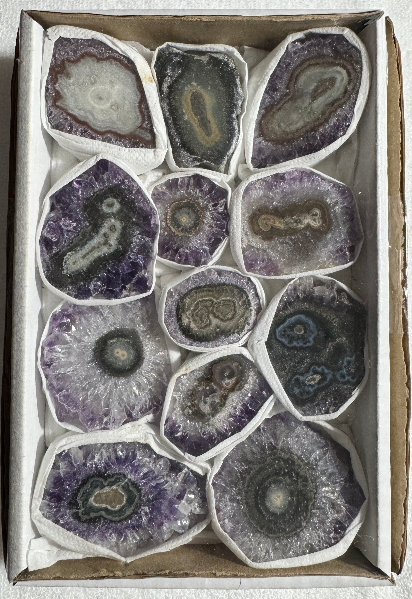 Bulk : Slice : Amethyst Stalactite Slices