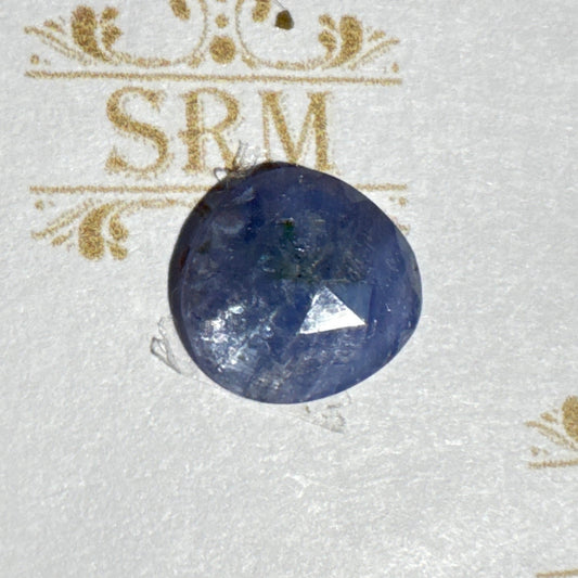 Faceted: Tanzanite, Oval, 11x10x3 2.5ct