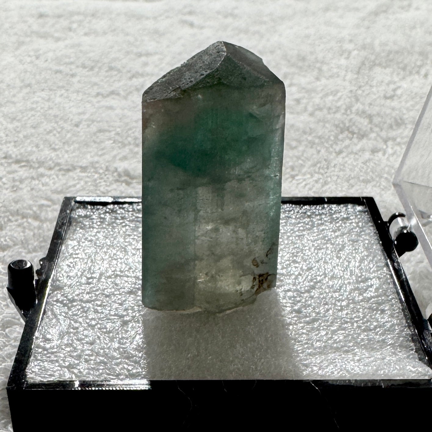 Crystal : Mounted : Watermelon Tourmaline in 2” Acrylic Box, 98ct