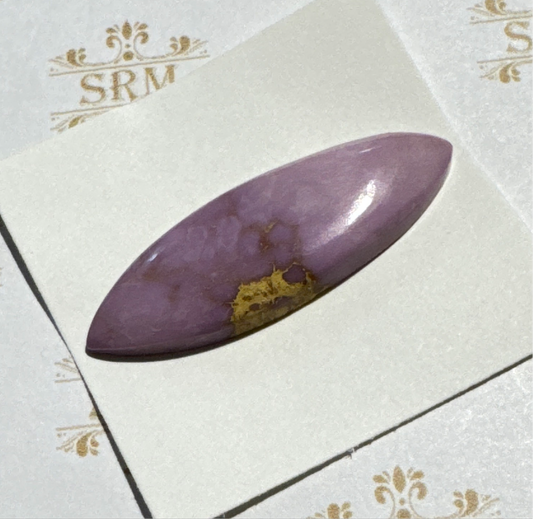 Cab: Phosphosiderite, 43x13x4, 23cts