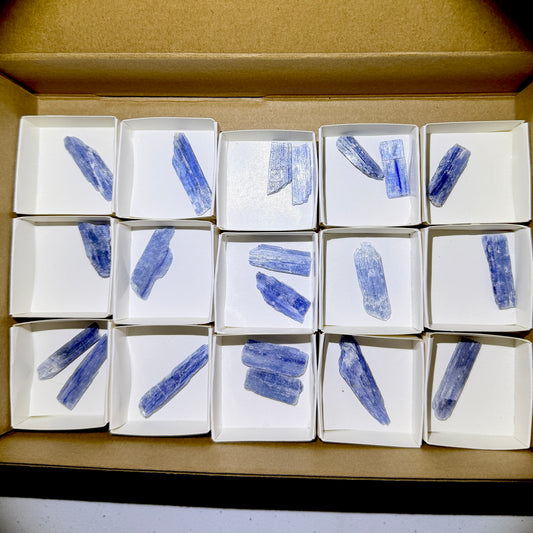 Bulk : Rough : Blue Kyanite Blades, 20 pieces
