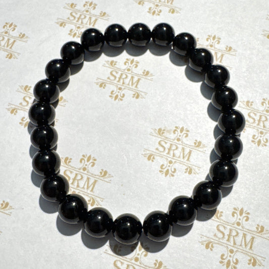 Bracelet : 8mm Tourmaline, 6½"