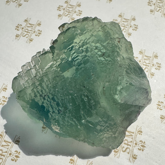 Cluster : Translucent Green Fluorite, Namibia, ~162g