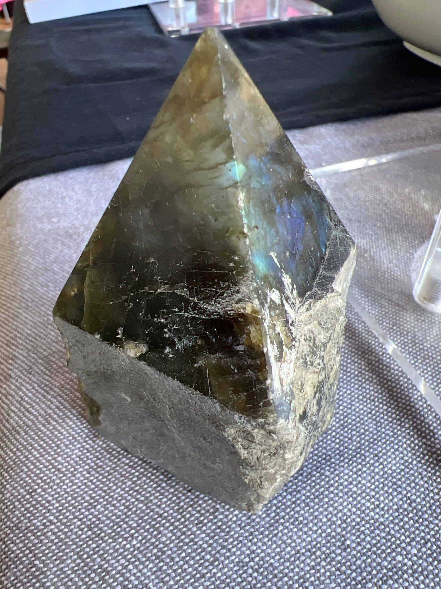 Labradorite Top Polish Point Raw Generator