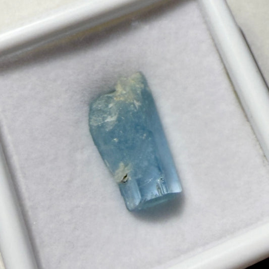 Crystals : Aquamarine, 2.2gm, Vietnam, in Display Box