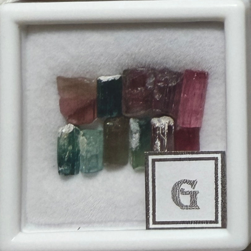 Crystals : Tourmalines Of The World, Display Boxes
