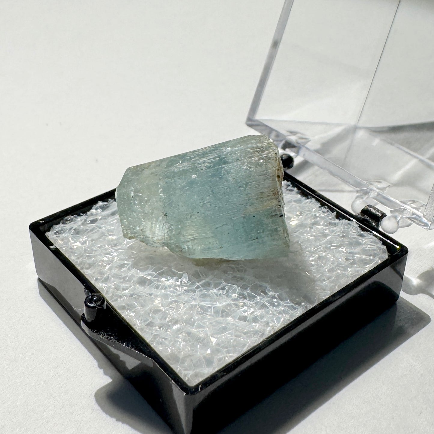 Crystal : Mounted : Natural Aquamarine specimen from Namibia, 5g
