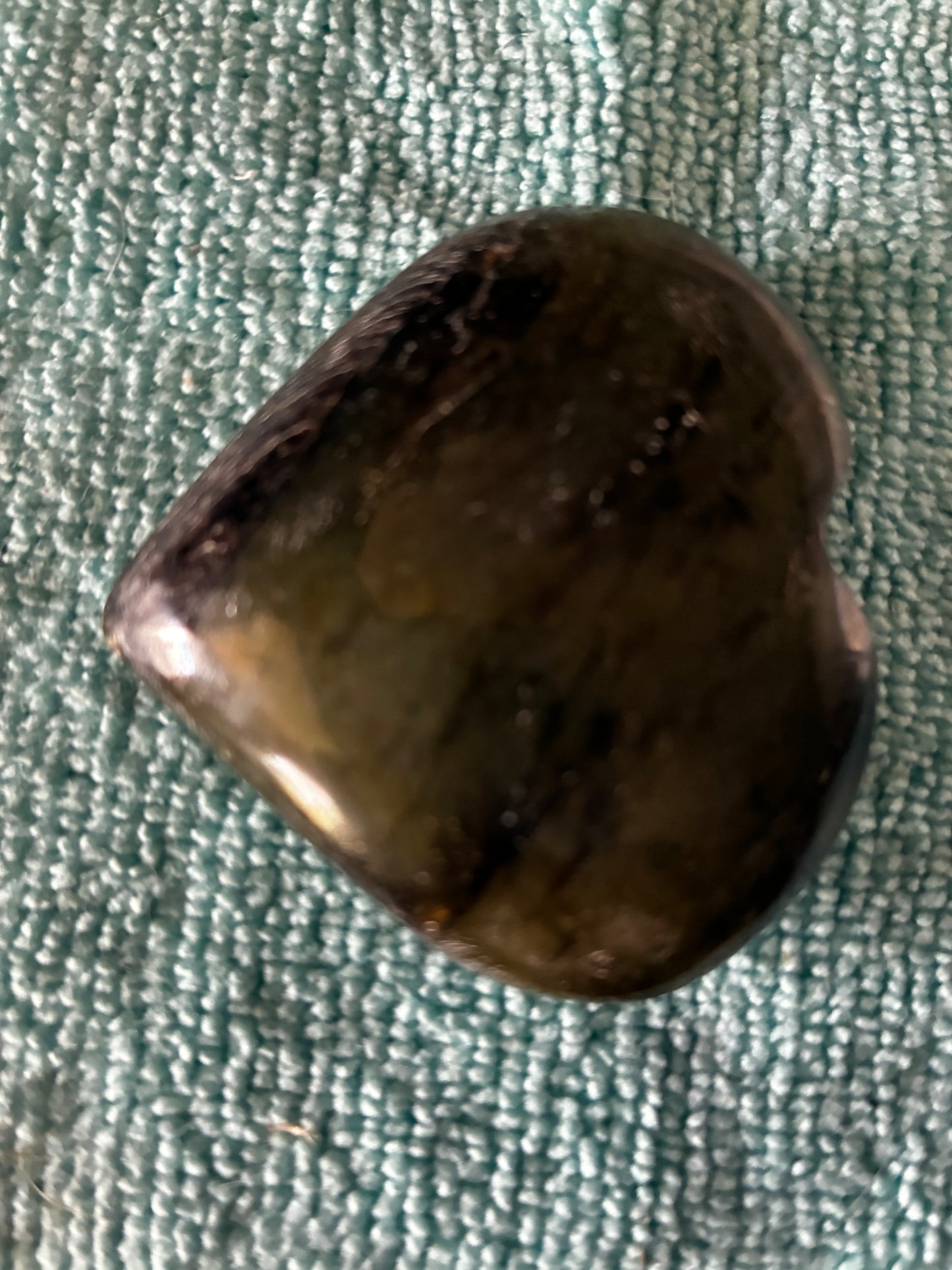 Carved : Labradorite Heart