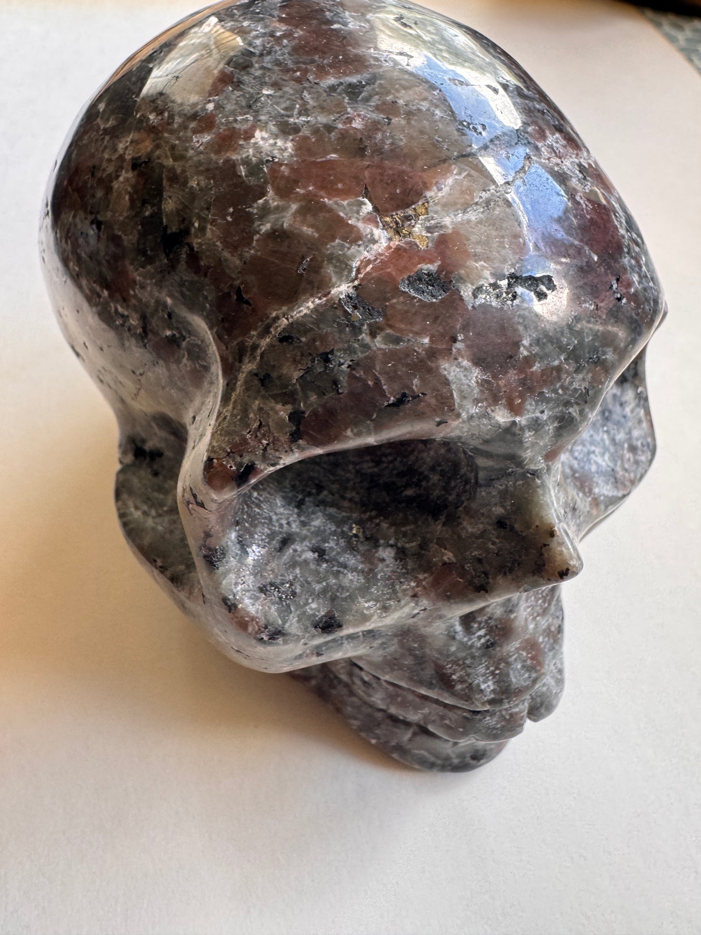 Carved : Skull : 2”