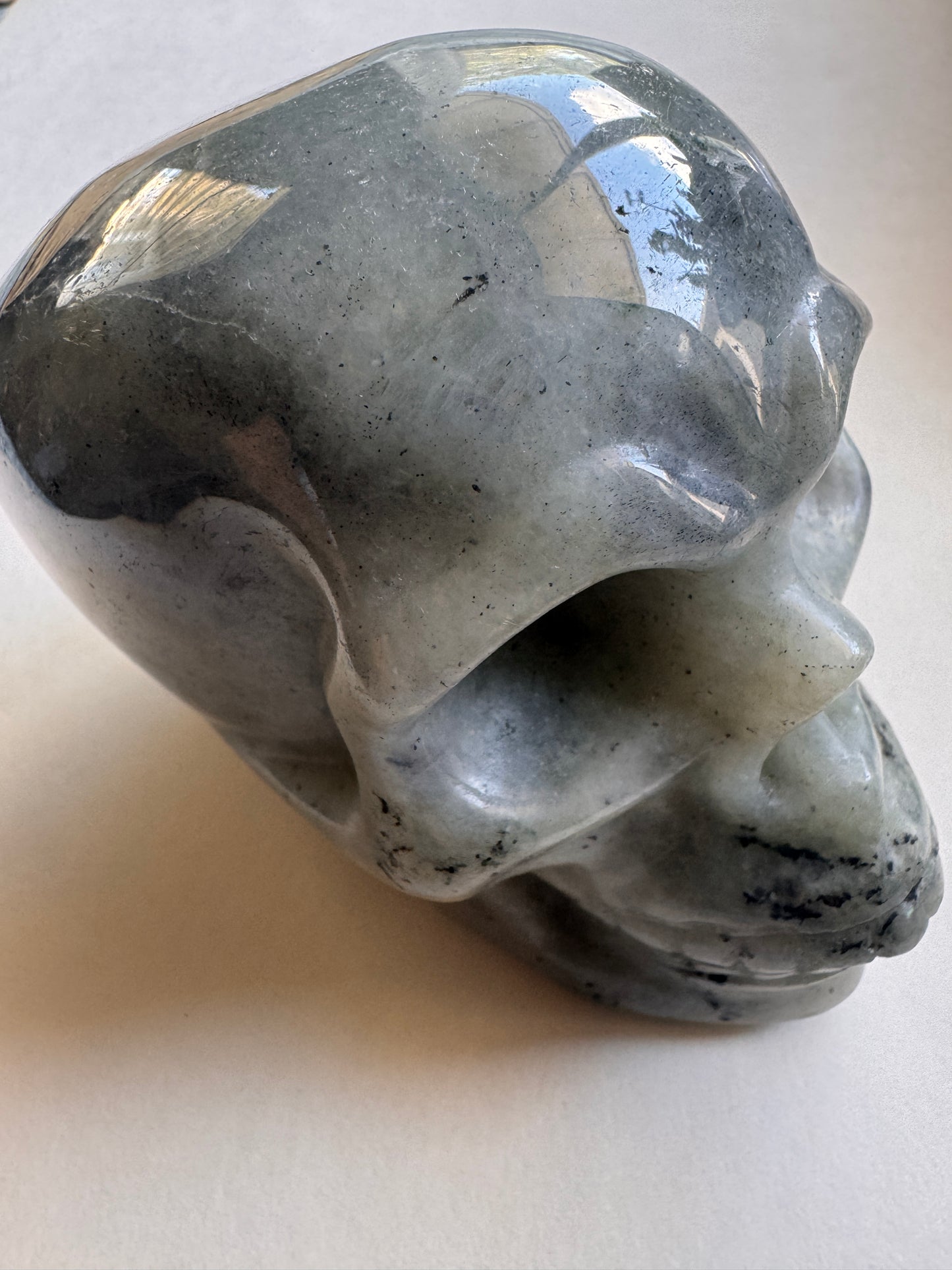 Carved : Skull : 2”