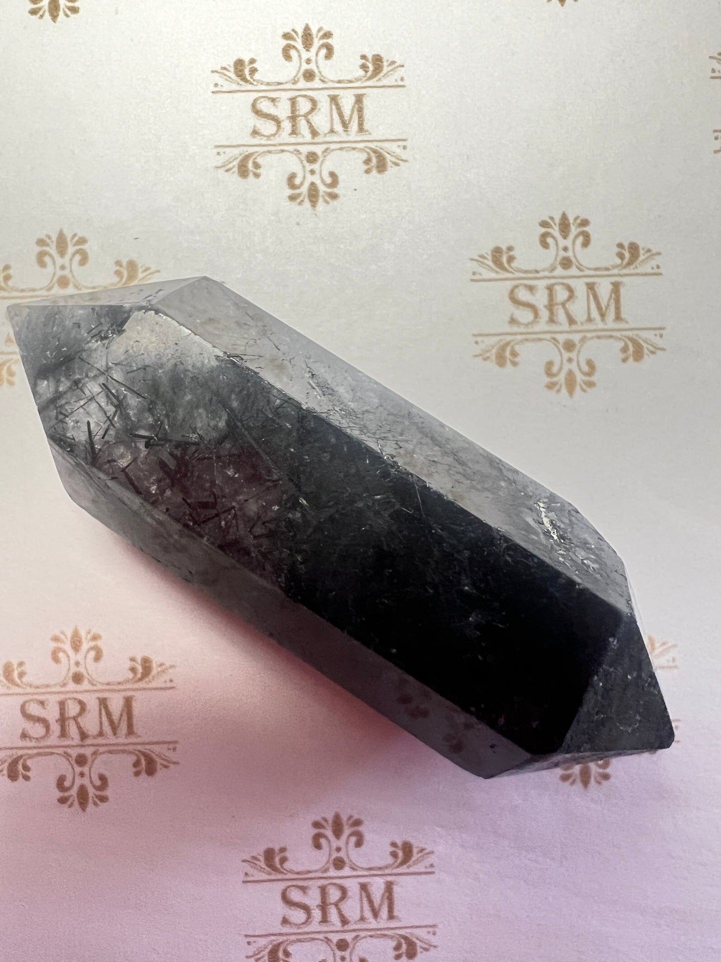 DT (Double Terminated) : Tourmaline in Quartz
