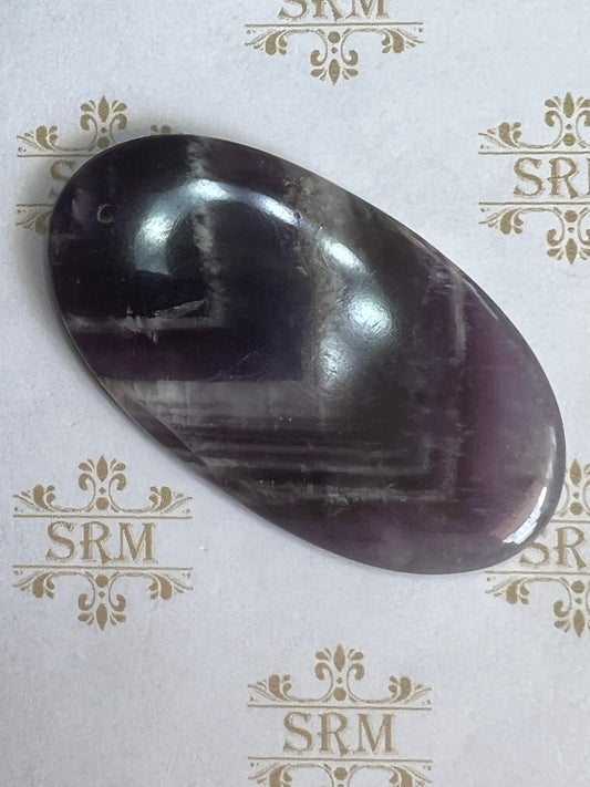 Cab: Chevron Amethyst Oval
