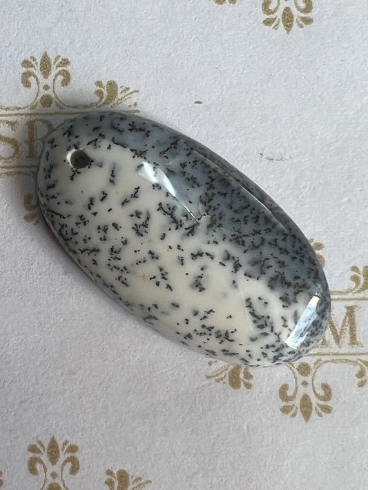 Pendant : Dendrite Opal, Oval