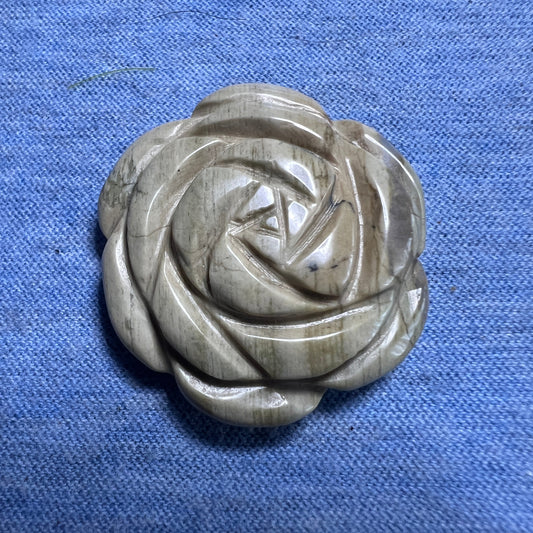 Pendant : Jasper and Crystal Flower.  Choice!