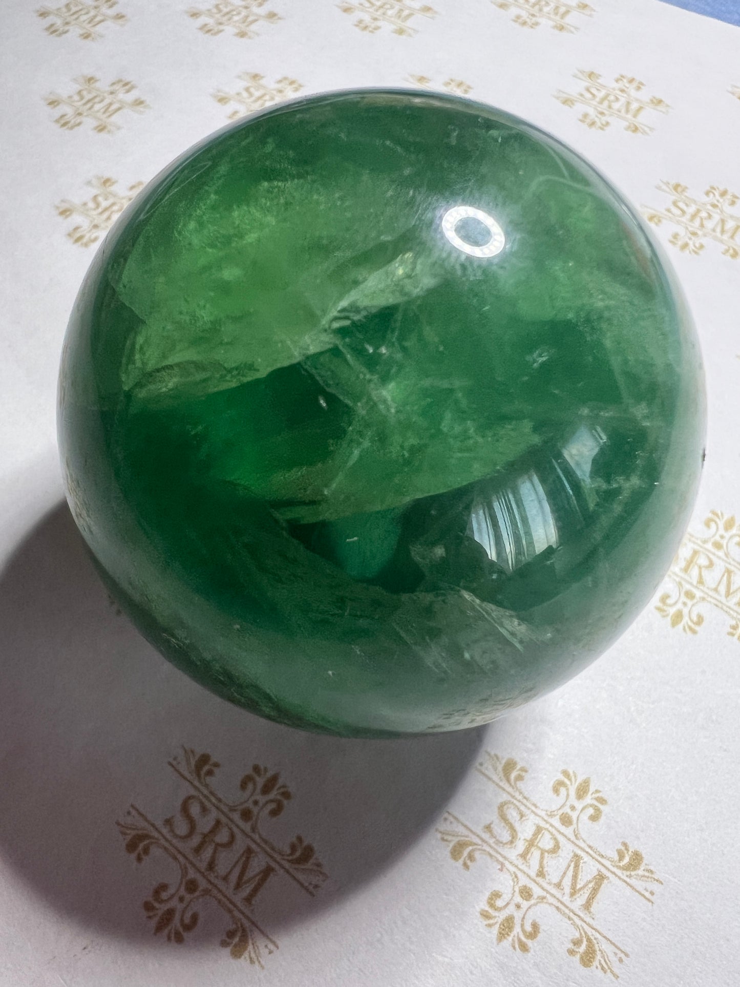 Sphere : Fluorite : 2” : POS