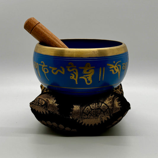 Singing Bowl, Blue