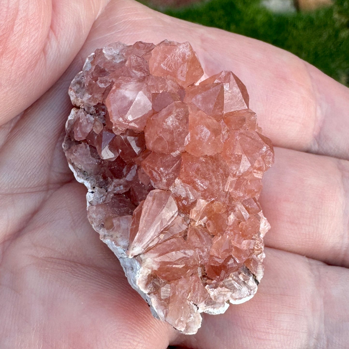 Pink Amethyst cluster 34g