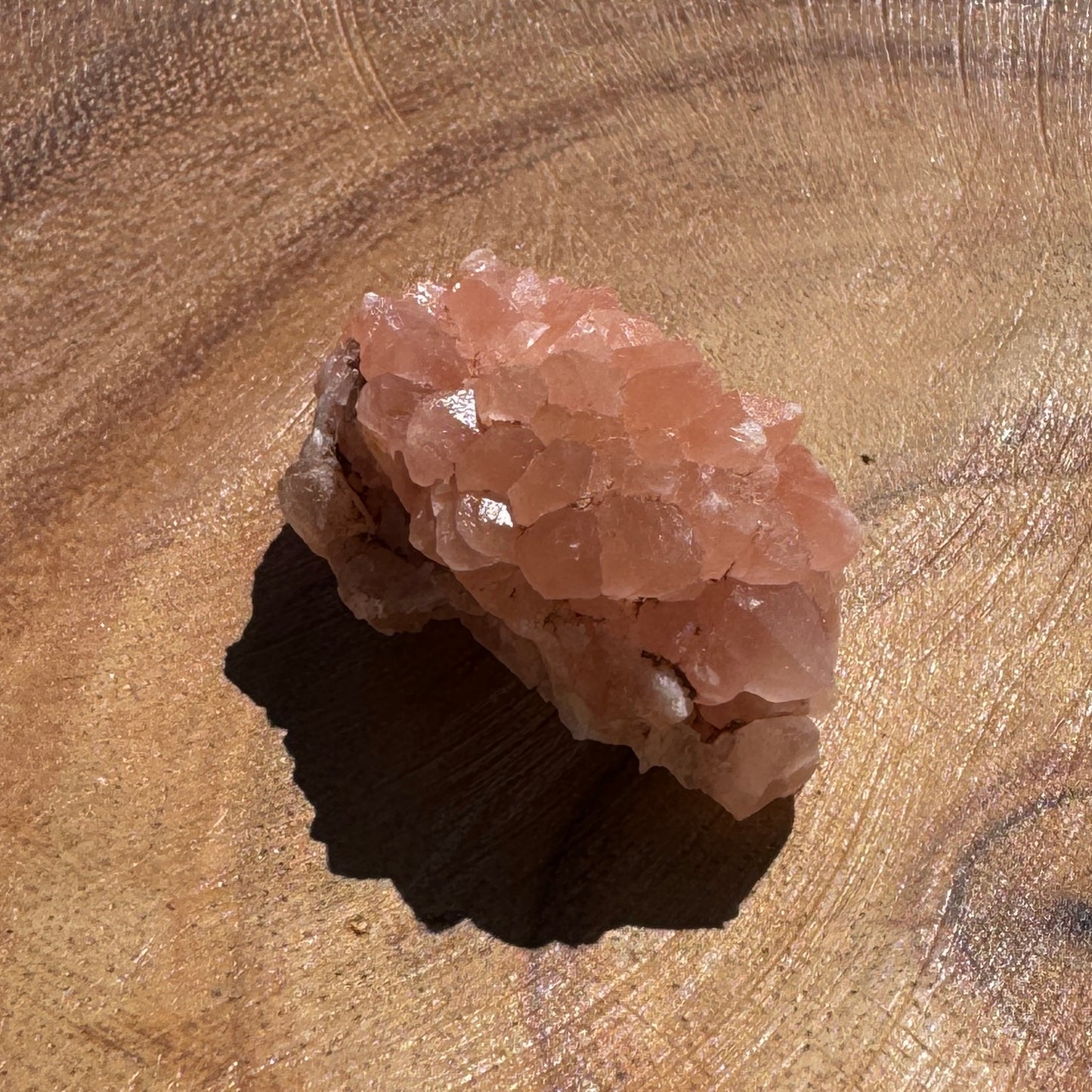 Pink Amethyst cluster 18g