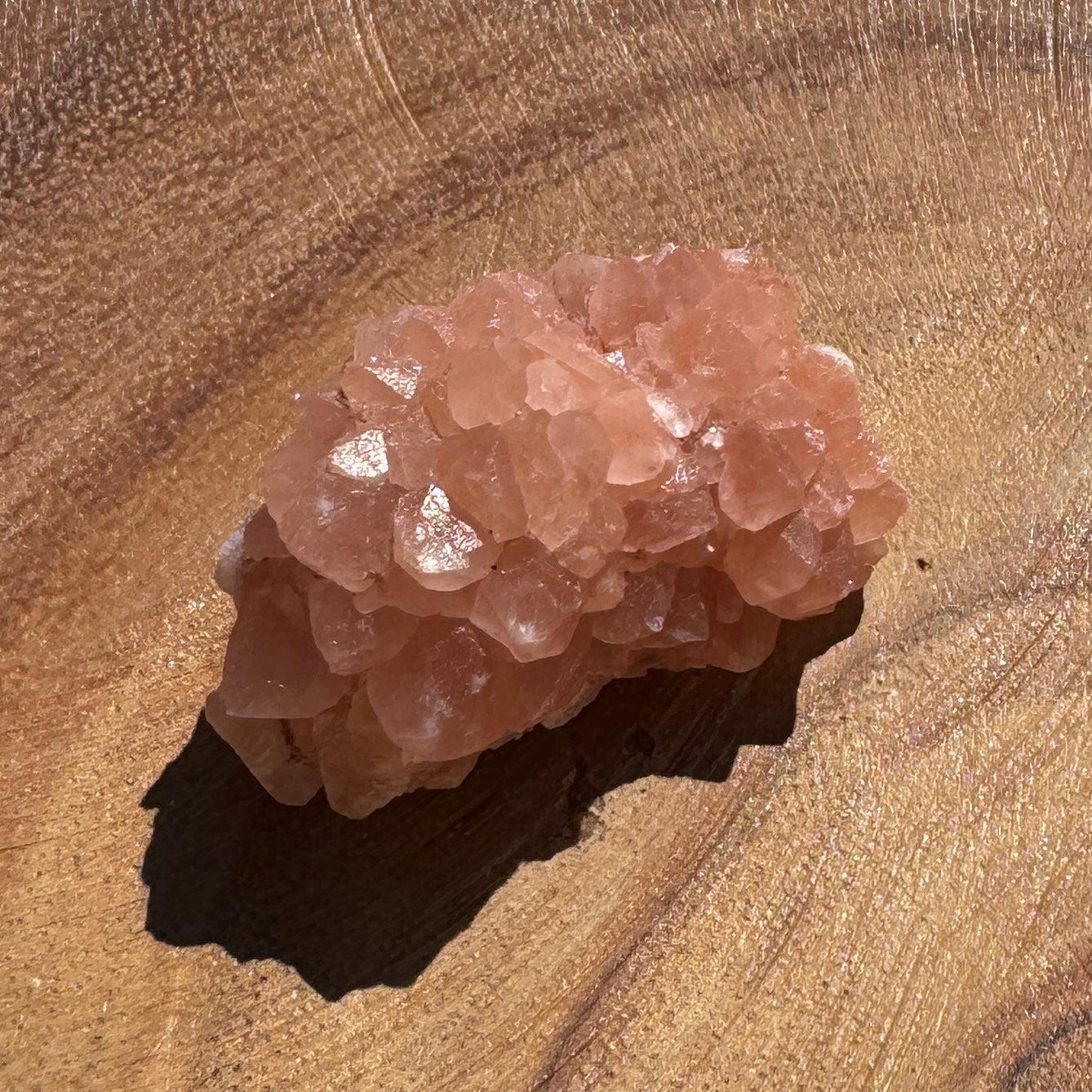 Pink Amethyst cluster 18g