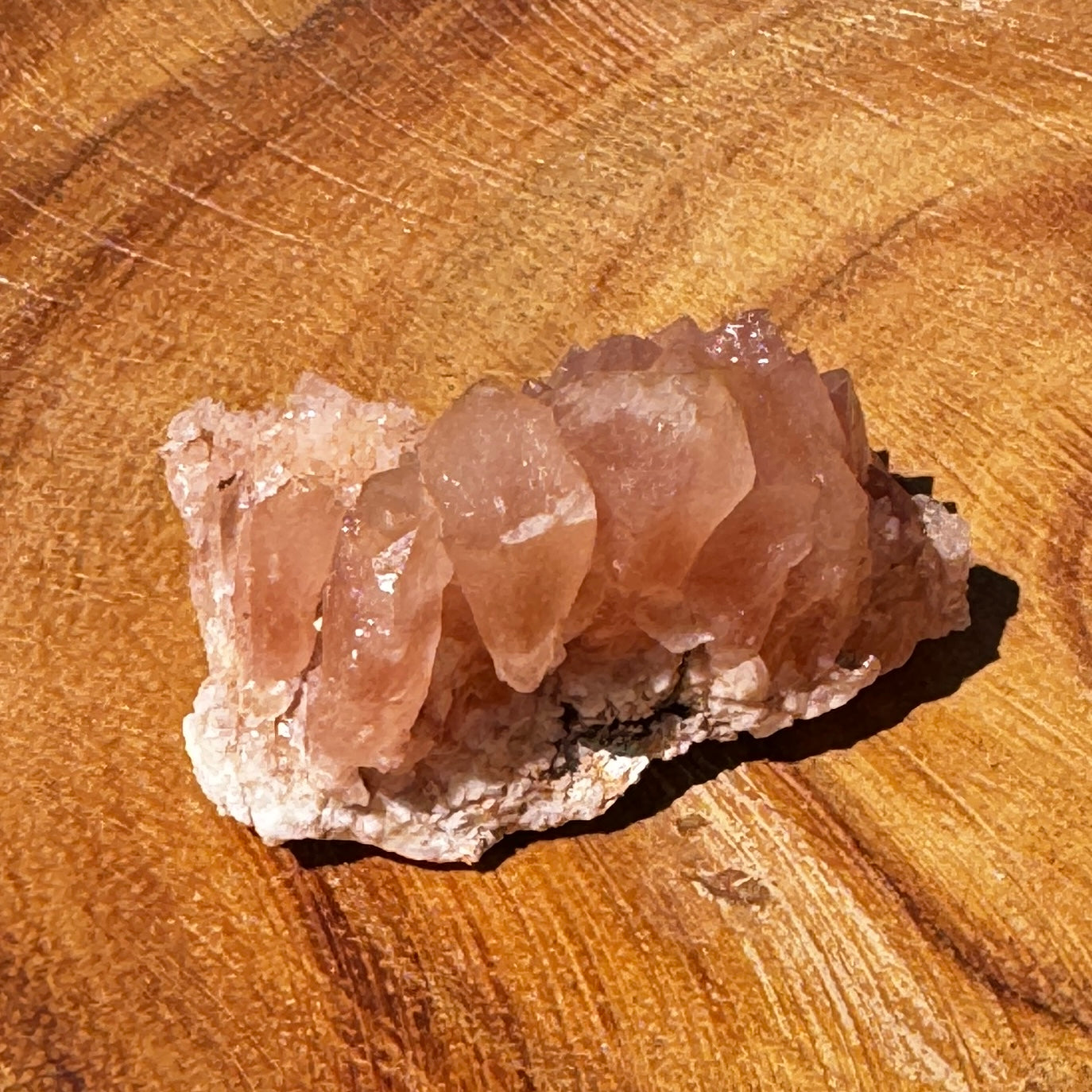 Pink Amethyst cluster 25g